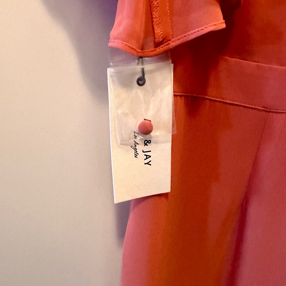 ALI & JAY Vibrant Coral Dress